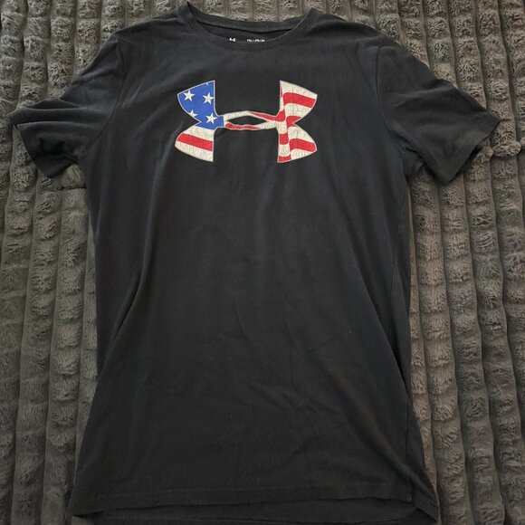 Under Armour Flag T-Shirt - Picture 1 of 3
